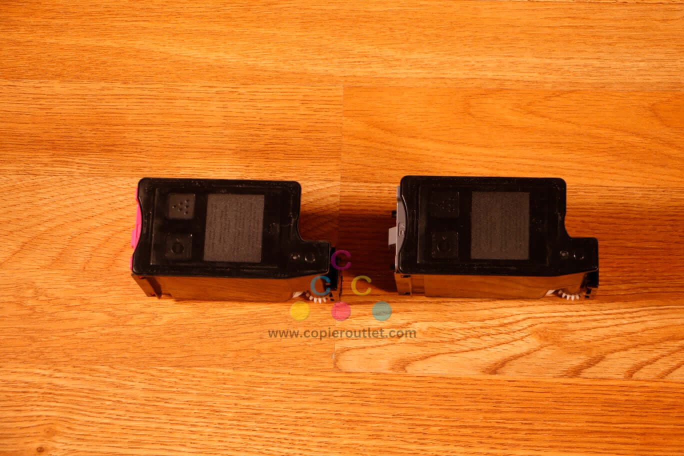 Lot Of 2 Open Sharp MX-C30NT MK Toner Cartridges For MX-C300P, MX-C300W