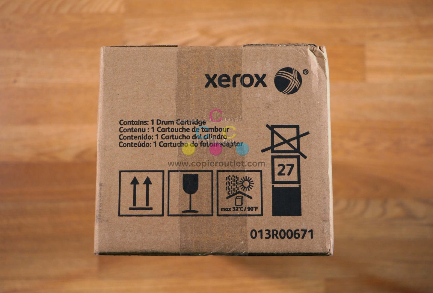 Xerox Black Drum Cartridge 013R00671 For Color J75 C75 Press - copier-clearance-center