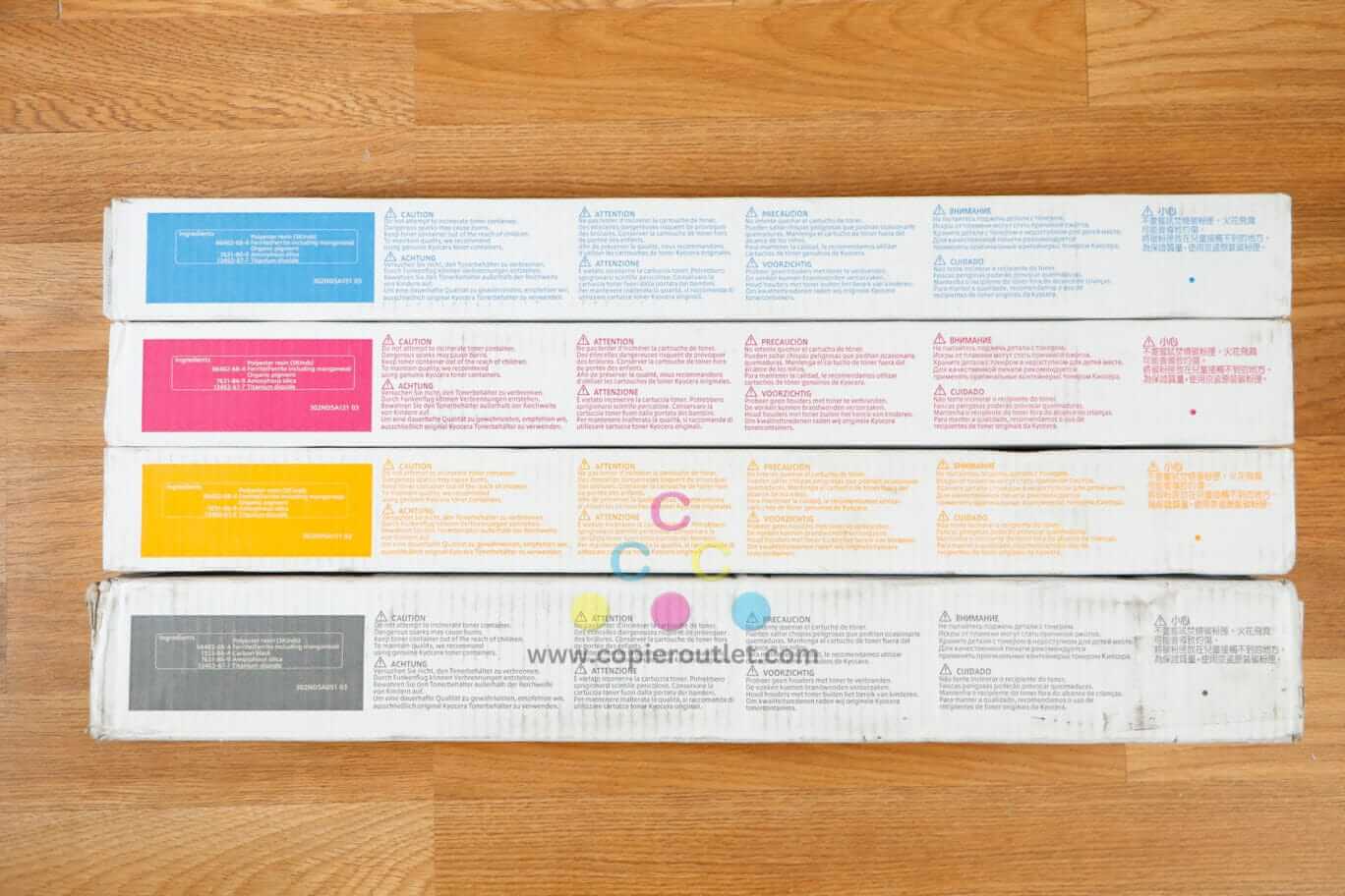 Genuine Kyocera TK-8517 CMYK Toner Set TASKalfa 5052ci/6053ci Same Day Shipping!