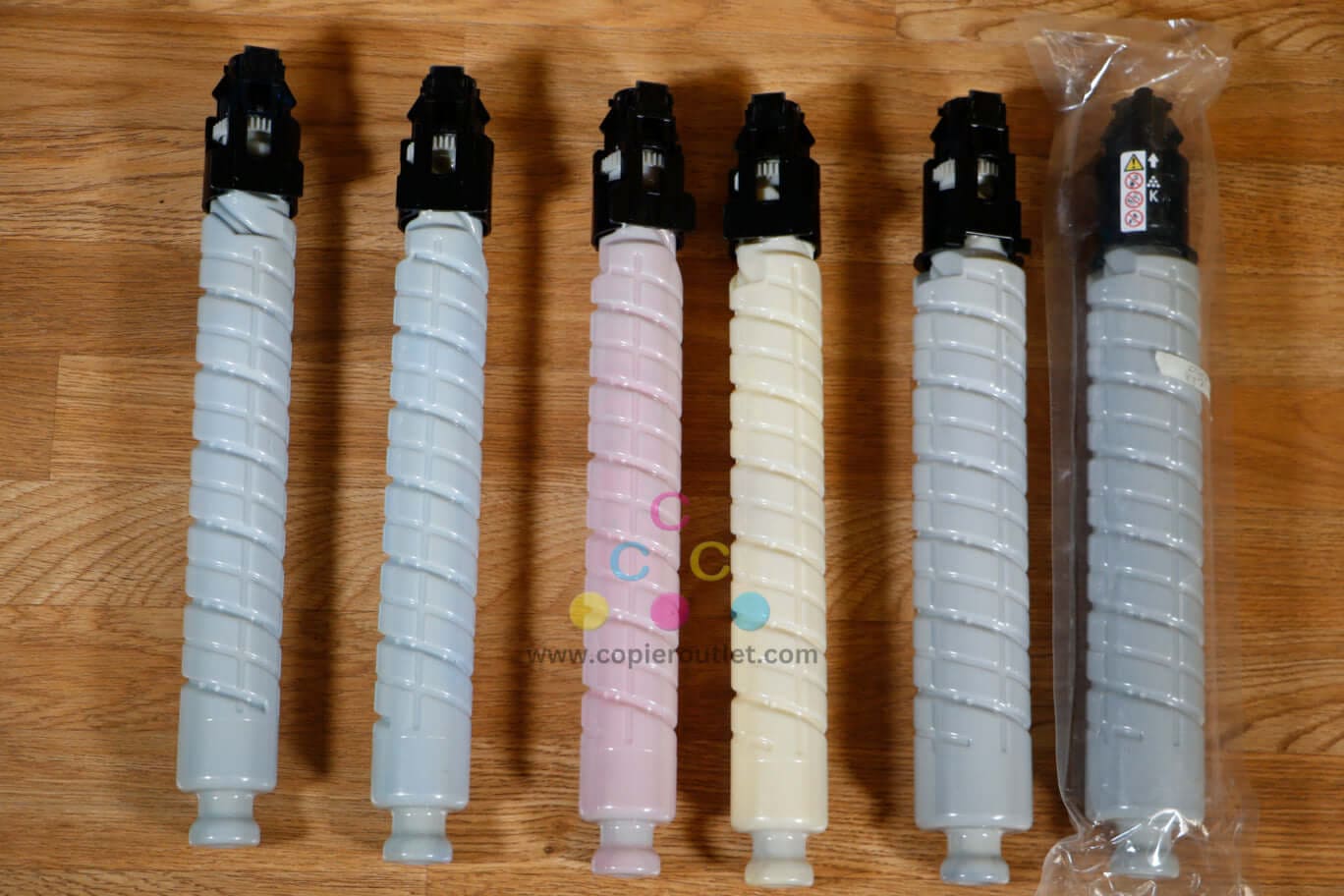 Ricoh MP C3055/PF C305 (2) Cyan,Magenta, Yellow 305H (2) Black Toner Cartridges