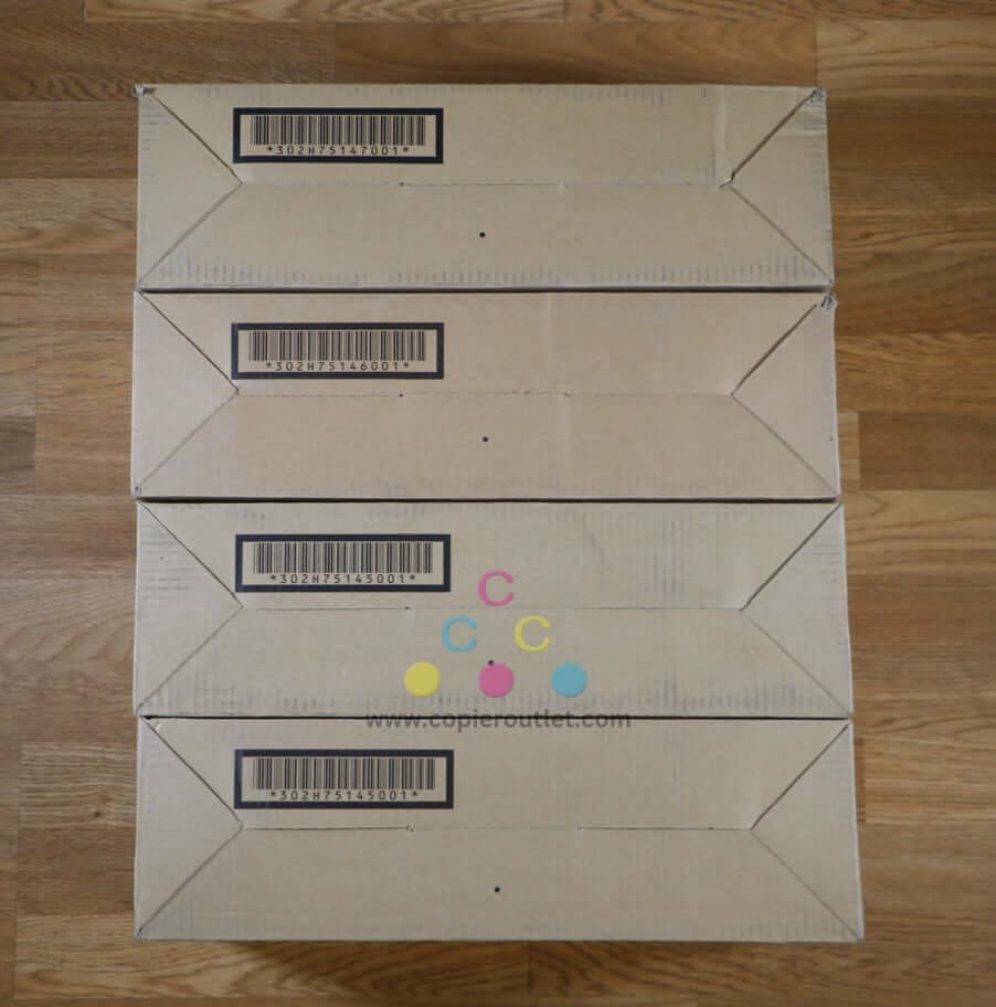 4 OEM Copystar CS400ci/CS500ci TK-859 Cyan/Magenta/(2)Yellow Toner Kit Free Ship