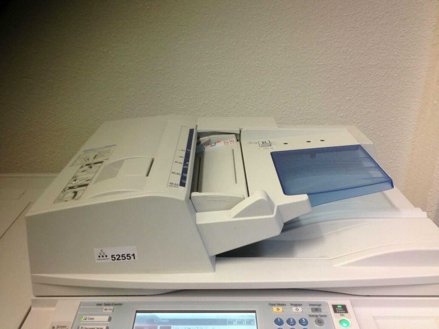 Gestetner Dsm755 with Booklet finisher Copy Print Scan FREE SHIPPING in USA !! - copier-clearance-center