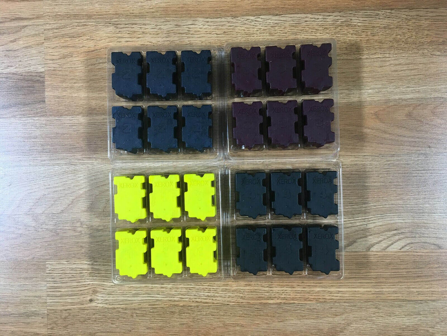 Open Box Xerox Phaser 8860 - 8860MFP CMYK Ink 108R00746-49 - FedEx 2Day Air!! - copier-clearance-center