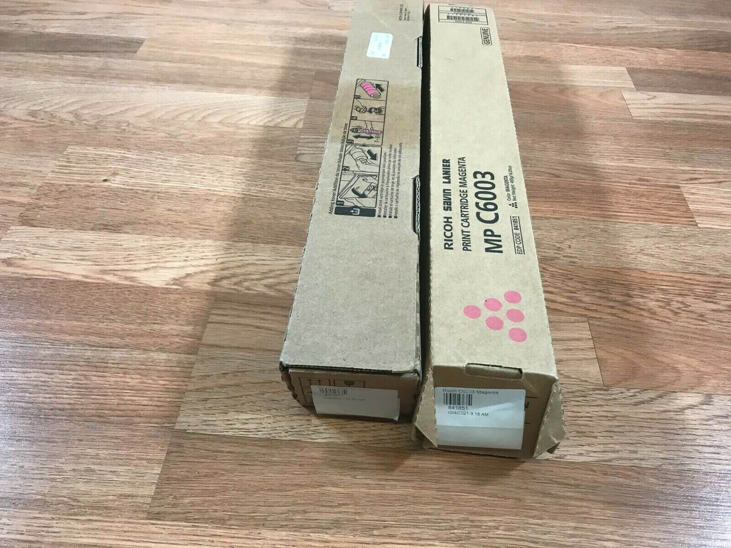 Lot Of 2 Ricoh MP C6003 Magenta EDP:841851 For MP C6003 Same Day Shipping!!! - copier-clearance-center