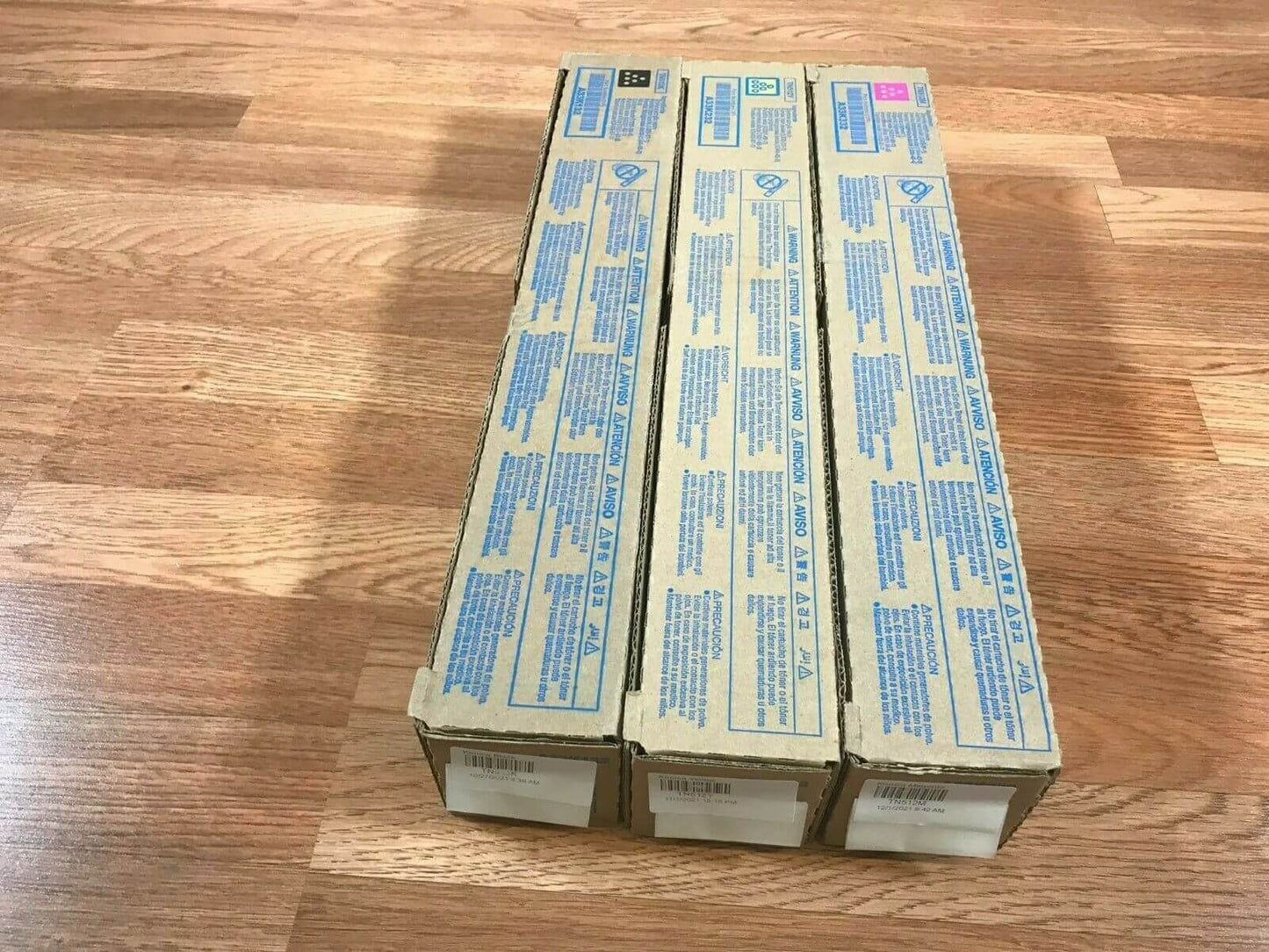 3 Genuine Konica TN512 Toners (M,Y,K) for Bizhub C454 - C554 - Same Day Ship!!!! - copier-clearance-center