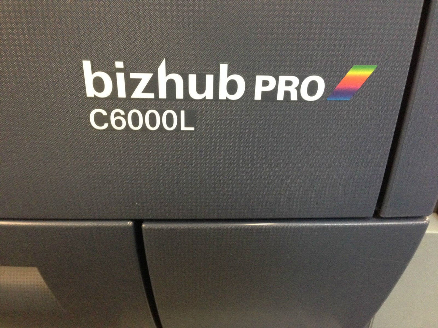 Konica Minolta Bizhub Pro C6000L Copier Printer Scanner Finisher LCT, only 122k - copier-clearance-center