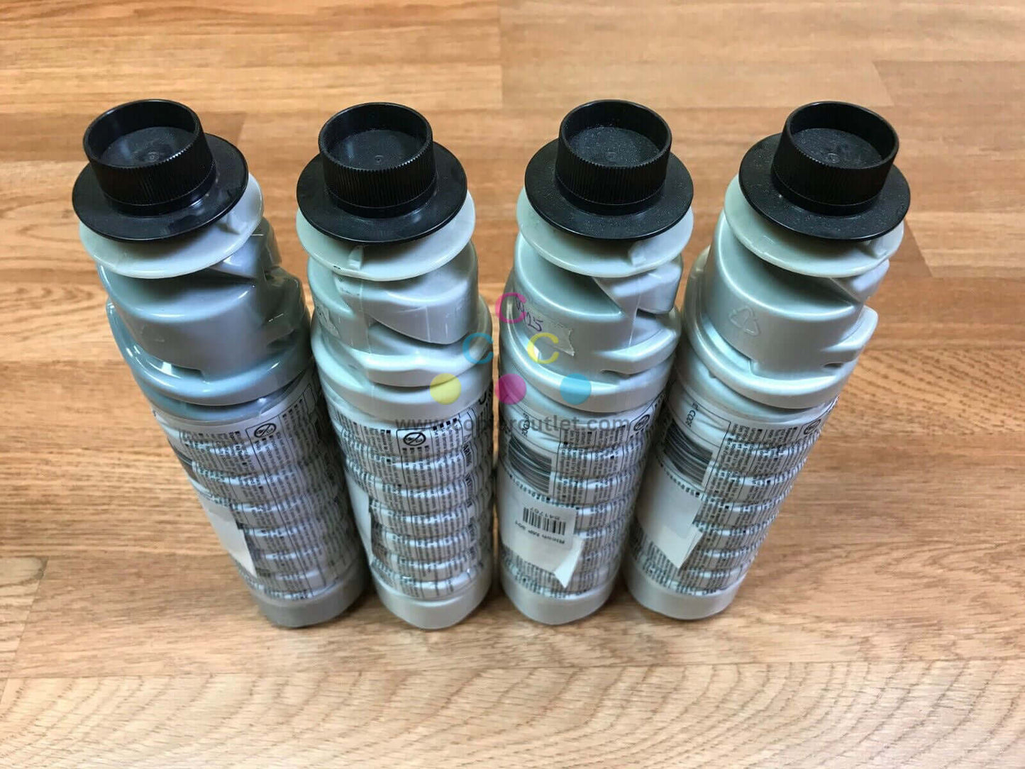 Lot Of 4 OEM Ricoh Lanier Savin Black Toner MP 301 EDP: 841767 Same Day Shipping - copier-clearance-center