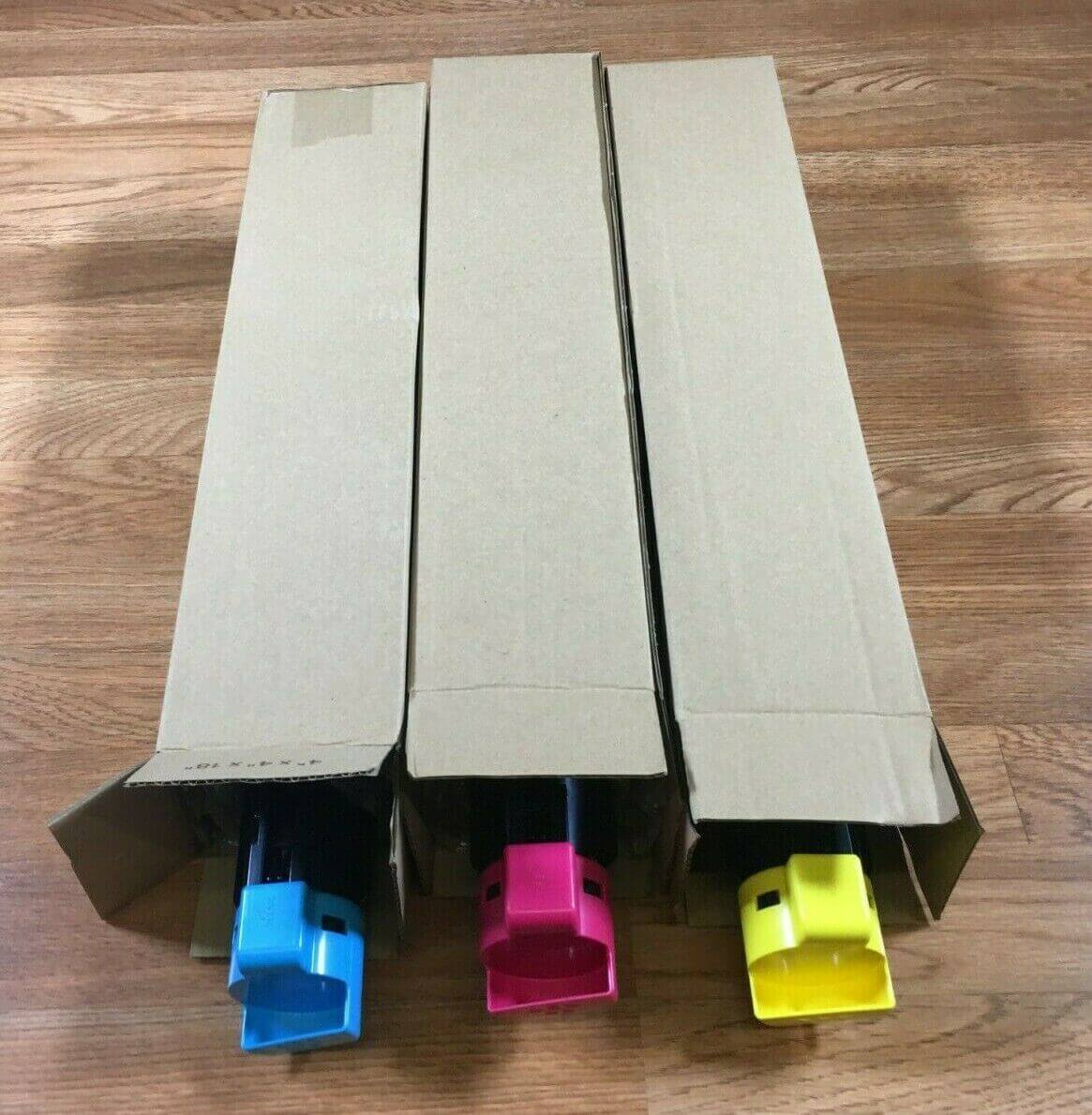 3 Xerox WorkCentre 7120 7125 7220 7225 7220i C,M,Y Toners - FedEx 2Day Air!! - copier-clearance-center
