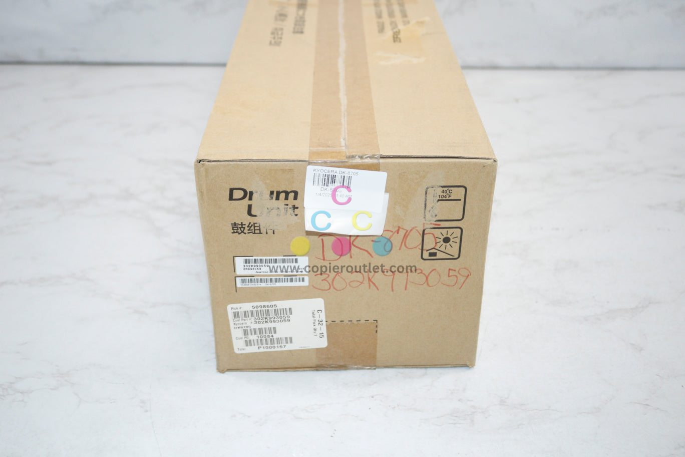 New OEM Kyocera/Copystar Taskalfa  6551ci, 7551ci Drum Unit DK-8705 (302K993059)