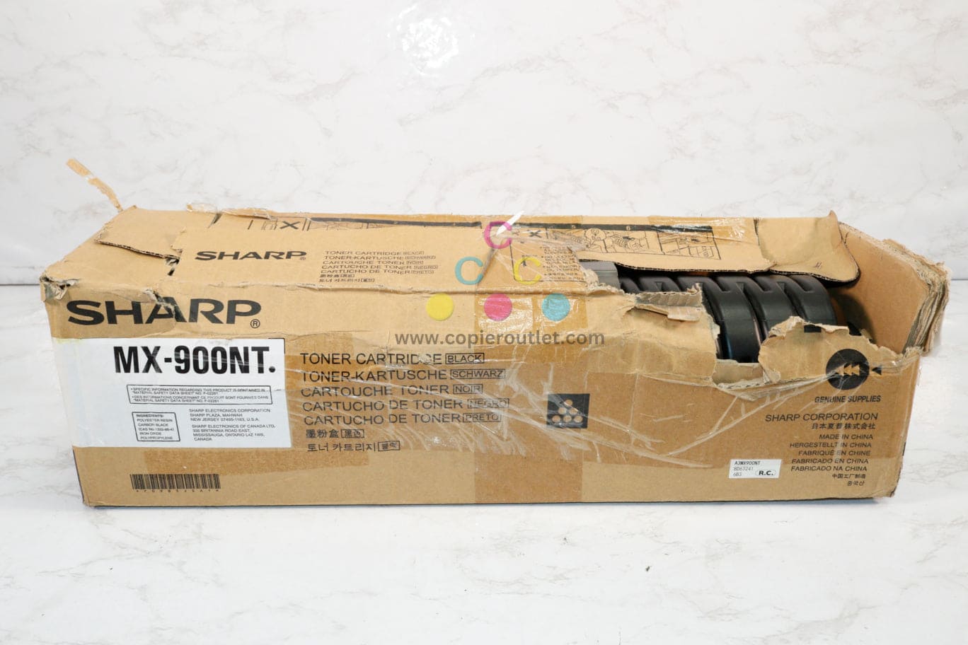 Cosmetic Genuine Sharp MX-M1054,MX-M904,MX-M905, MX-900NT Black Toner