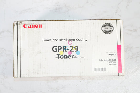 New OEM Cosmetic Canon iRUNNER LBP5460,LBP7750C GPR-29 Magenta Toner