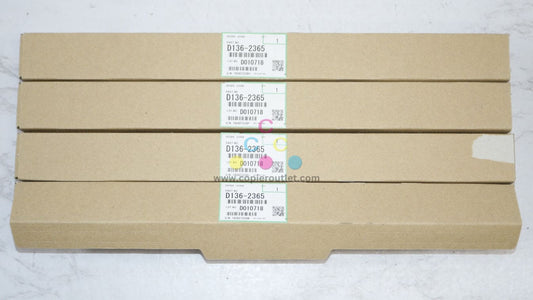 4 New OEM Ricoh MP C6502SP,C6503,C8002SP Cleaning Blade D1362365 (D136-2365) (1 open)
