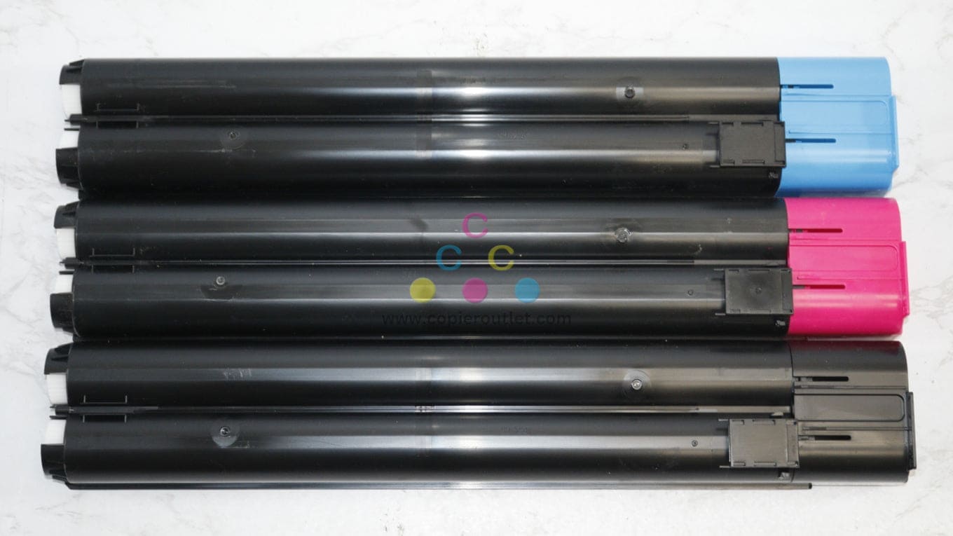 3 New Genuine Xerox Color C60, C70 CMK Toner 006R01655,57,58