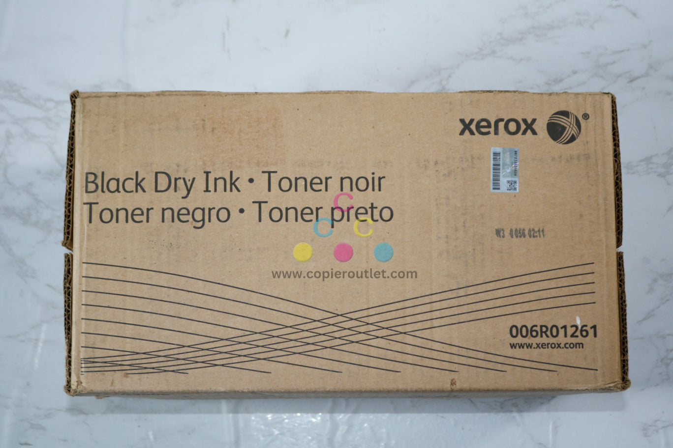 New OEM Xerox Nuvera 100,120,144,200,288 Black Dry Ink Cartridge 006R01261 (6R1261)