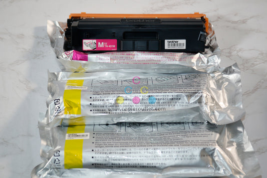 3 Open OEM Brother L8360CDW, HL-L8260CDW, MFC-L8610CDW TN-431 MYY Toners