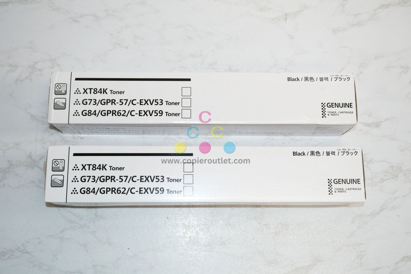 2 New Compatible Canon imageRUNNER 4525i III,4535i,4545i Black Toners GPR-57K Same Day Ship