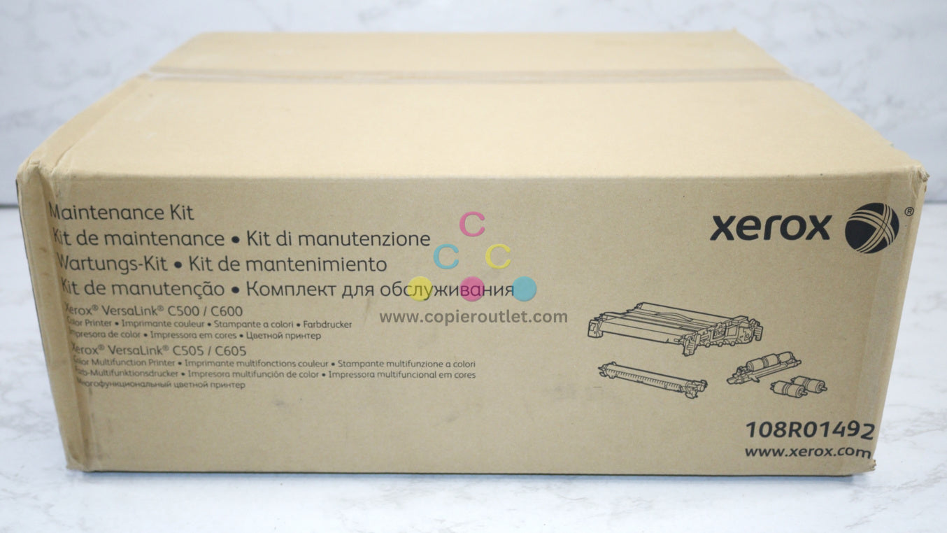 New OEM Xerox VersaLink C500, C600, C505, C605 Maintenance Kit 108R01492