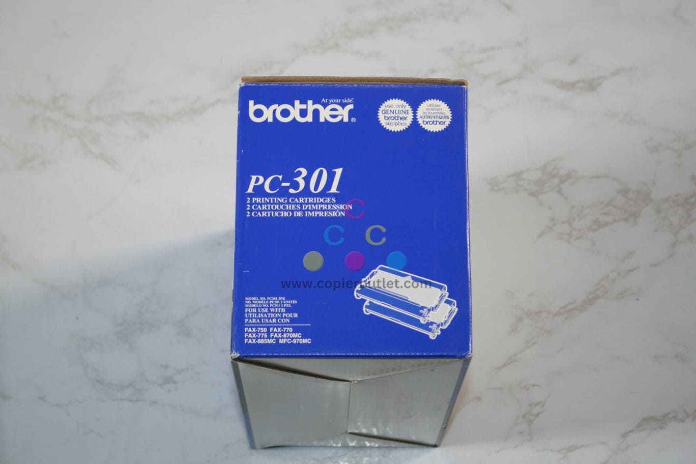 OEM Brother IntelliFax-775SI,875MC,MFC-970MC Value pack Printing Cartridges PC-301