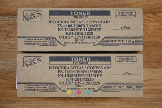 2 Compatible With Kyocera/ Copystar TK-142 Black FS-1028MFP/FS-1100/FS-1128MFP!!