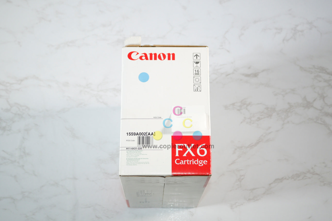 New OEM Canon LaserClass 3170,3175,3170ms,3175ms FX6 Black Toner 1559A002AA