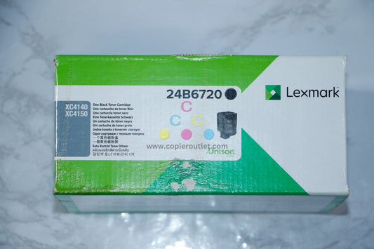 Lexmark 24B6720 Black High Yield Toner Cartridge For XC4140, XC4143, C4150,C4153