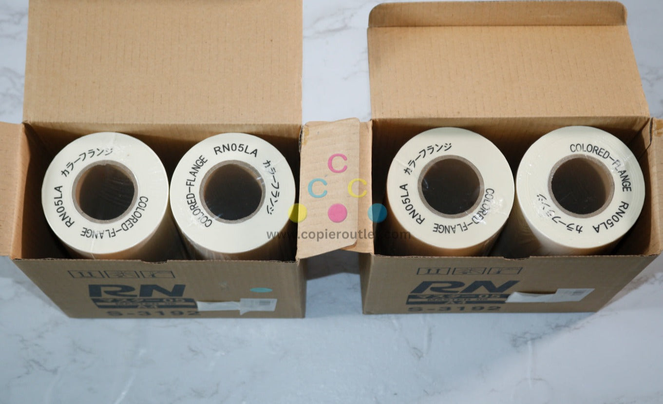 2 OEM Riso RN2000/RN2030/RN-2530/RN-2550, S-3192 Thermal Master Rolls