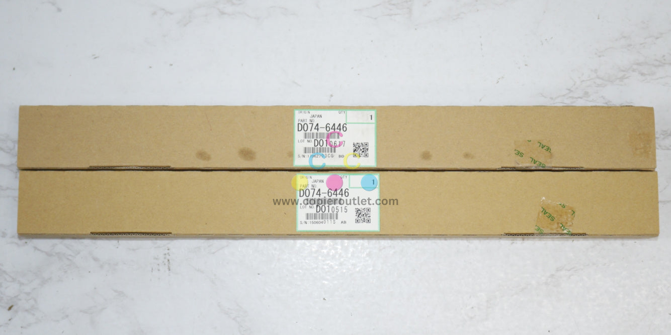 2 OEM Ricoh Pro8100S,8110S,8120S Belt Cleaning Apply Brush D074-6446 (D0BX6446)