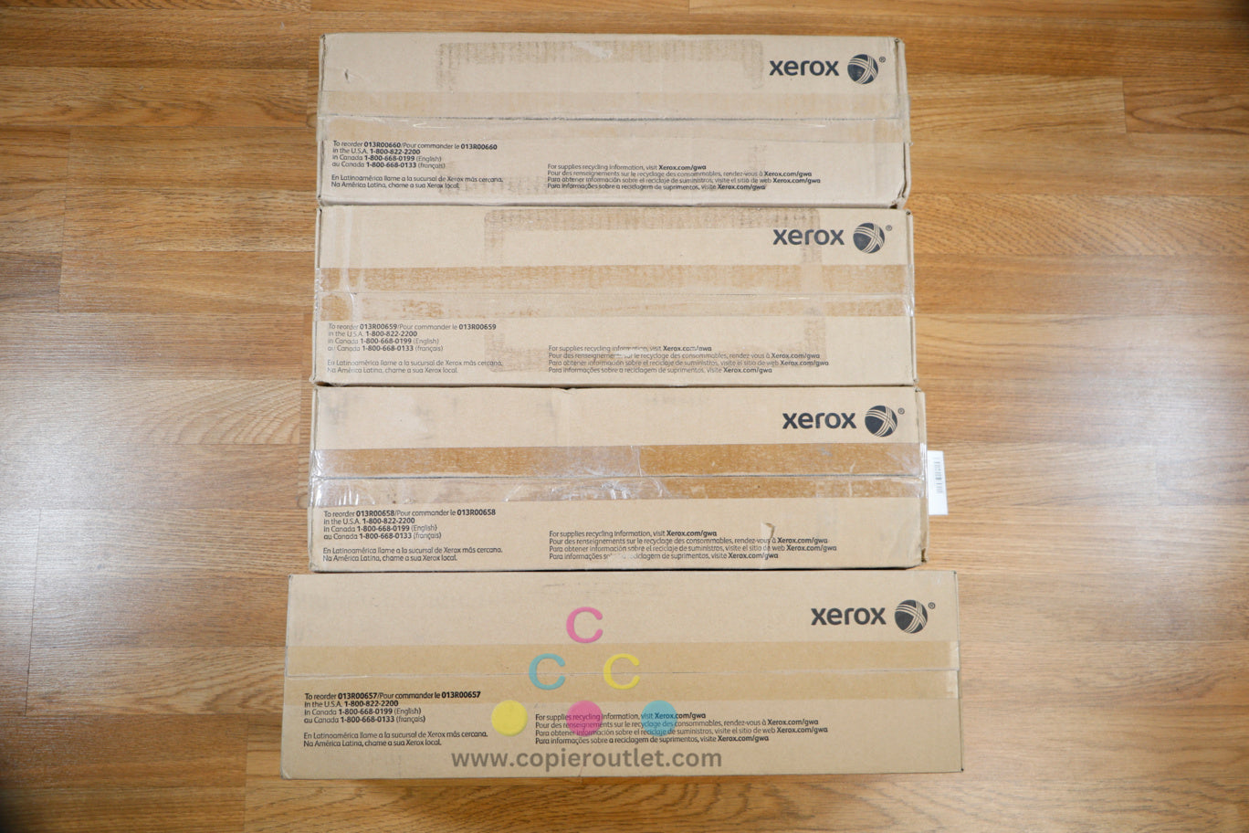 Genuine Xerox CMYK Drum Cartridge Set WorkCentre 7120 7125 7220 7225 7220i 7225i