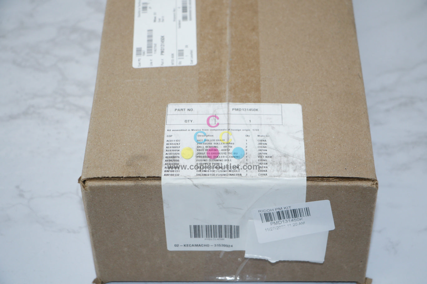 Genuine Ricoh PMD131450K Fuser Rebuild Maintenance Kit Aficio MP 6002,6002SP