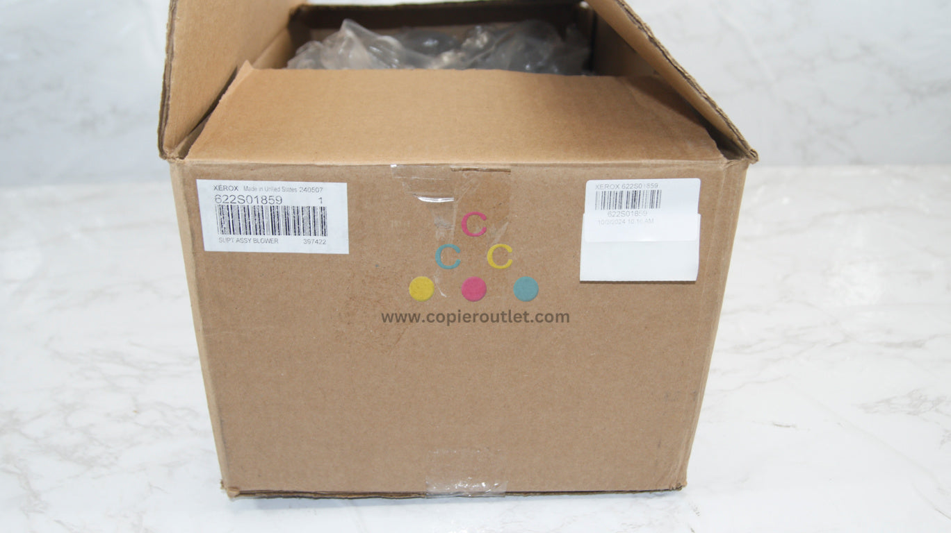 Open OEM Xerox Supt Assembly Blower 622S01859, Same Day Shipping!!