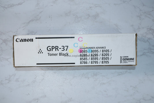 Cosmetic Canon iRA 8085/8095/8505/8285 Black Toner Cartridge GPR-37 3764B003AA