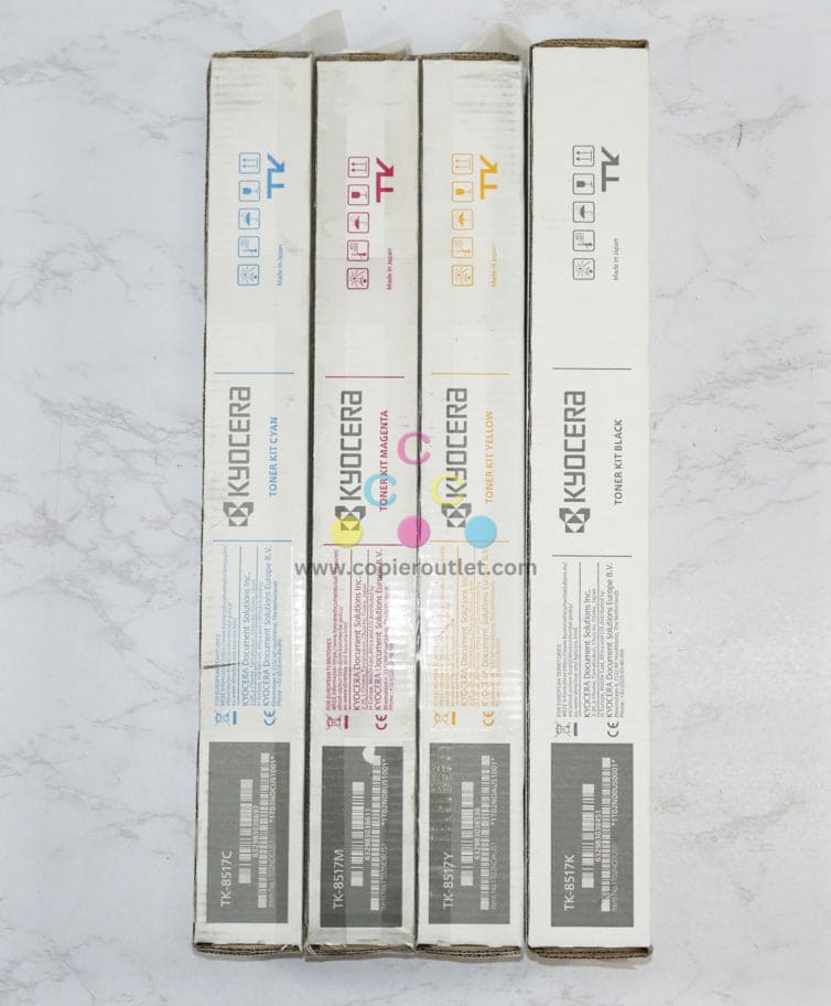 Cosmetic OEM Kyocera TASKalfa5052ci 5053ci 6052ci 6053ci Toners TK-8517CMYK Set