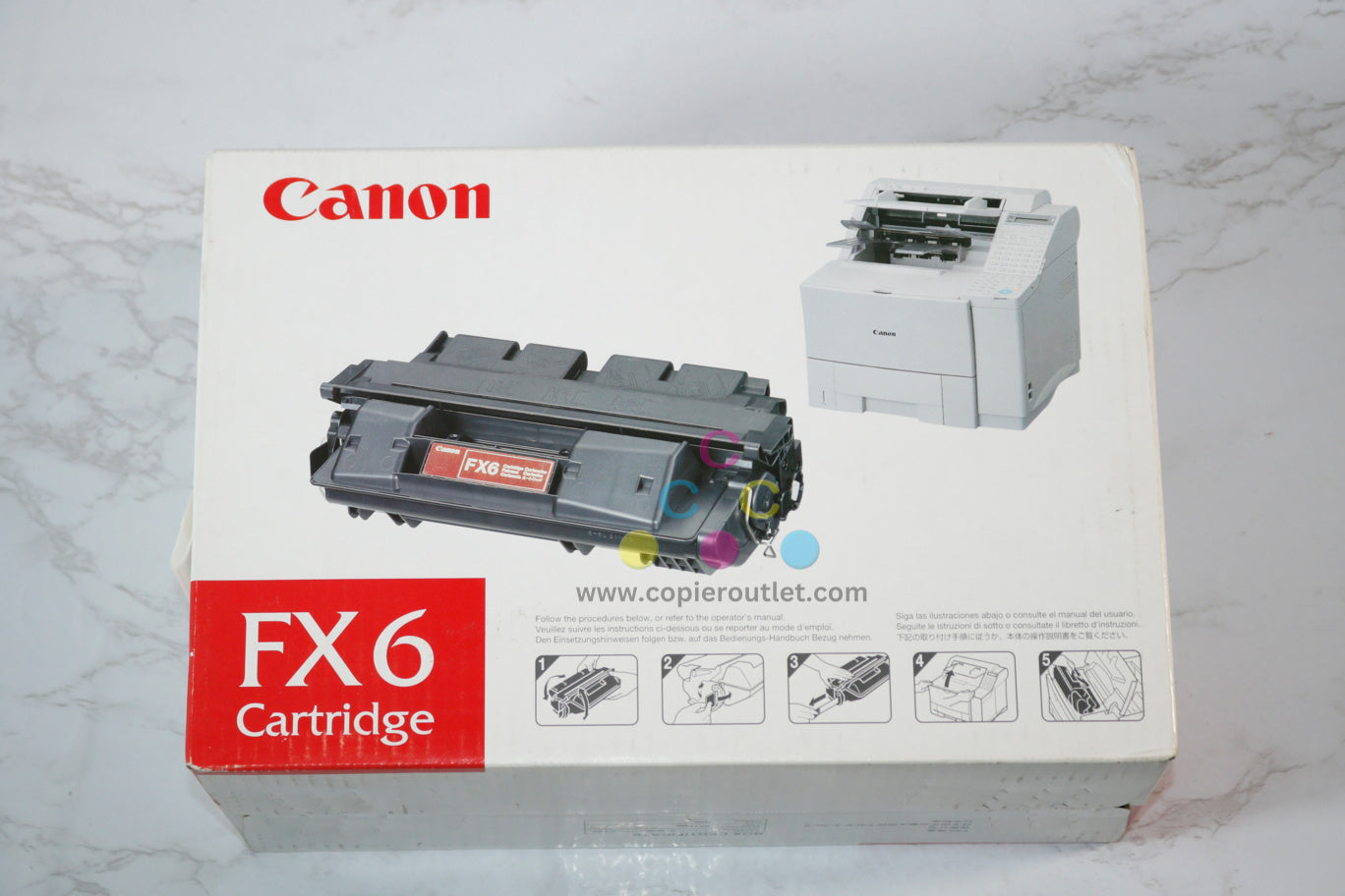 New OEM Canon LaserClass 3170,3175,3170ms,3175ms FX6 Black Toner 1559A002AA