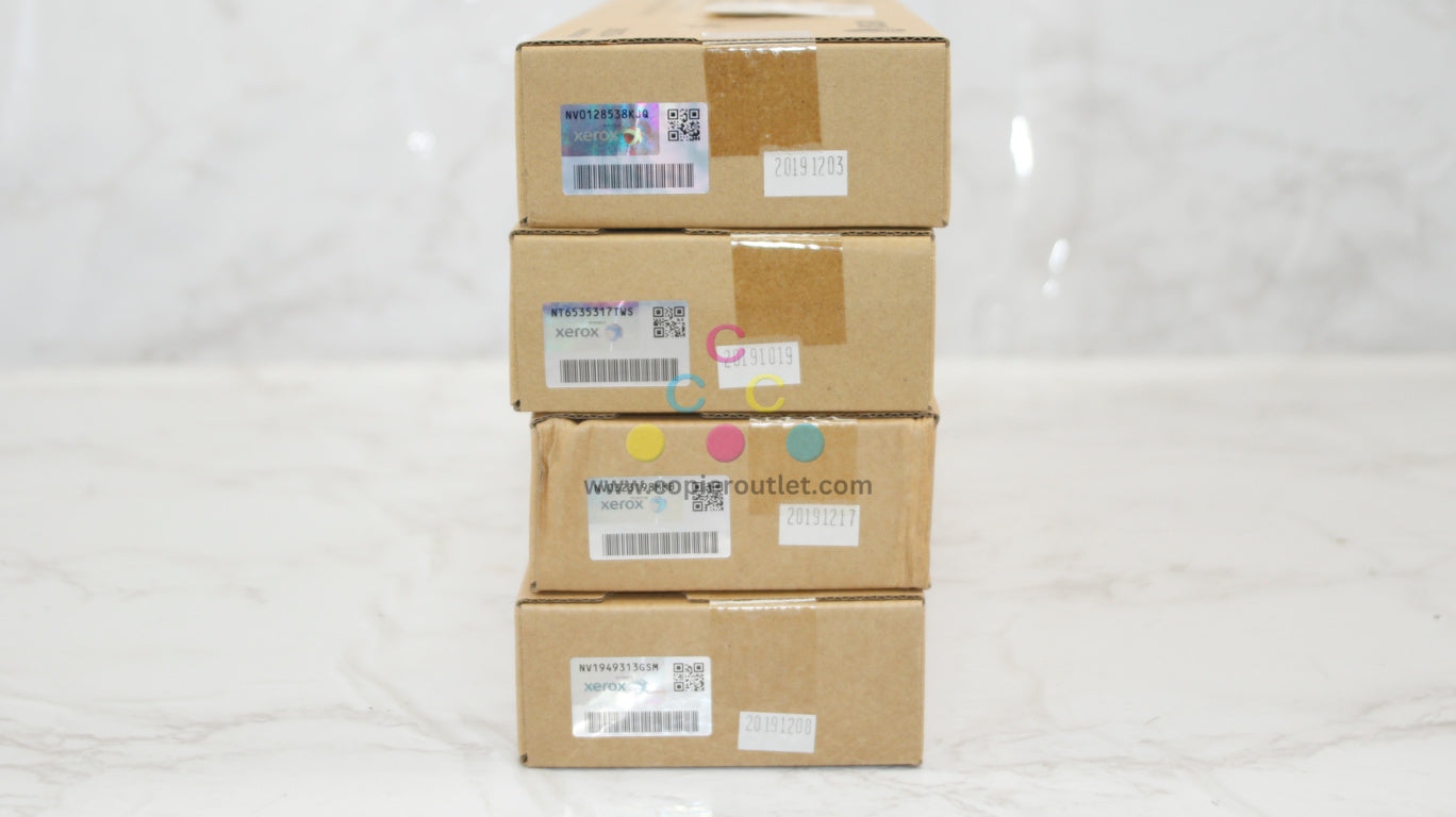 OEM Xerox WC6655,6655i High-Capacity CMYK Toner Set  106R02744/2745/2746/2747