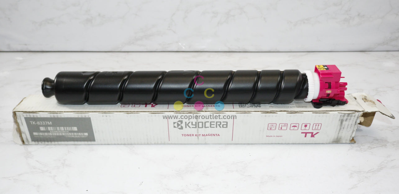 Open OEM Kyocera Taskalfa 3252ci,CS3252ci Magenta Toner TK-8337M(1T02RLBUS1001)