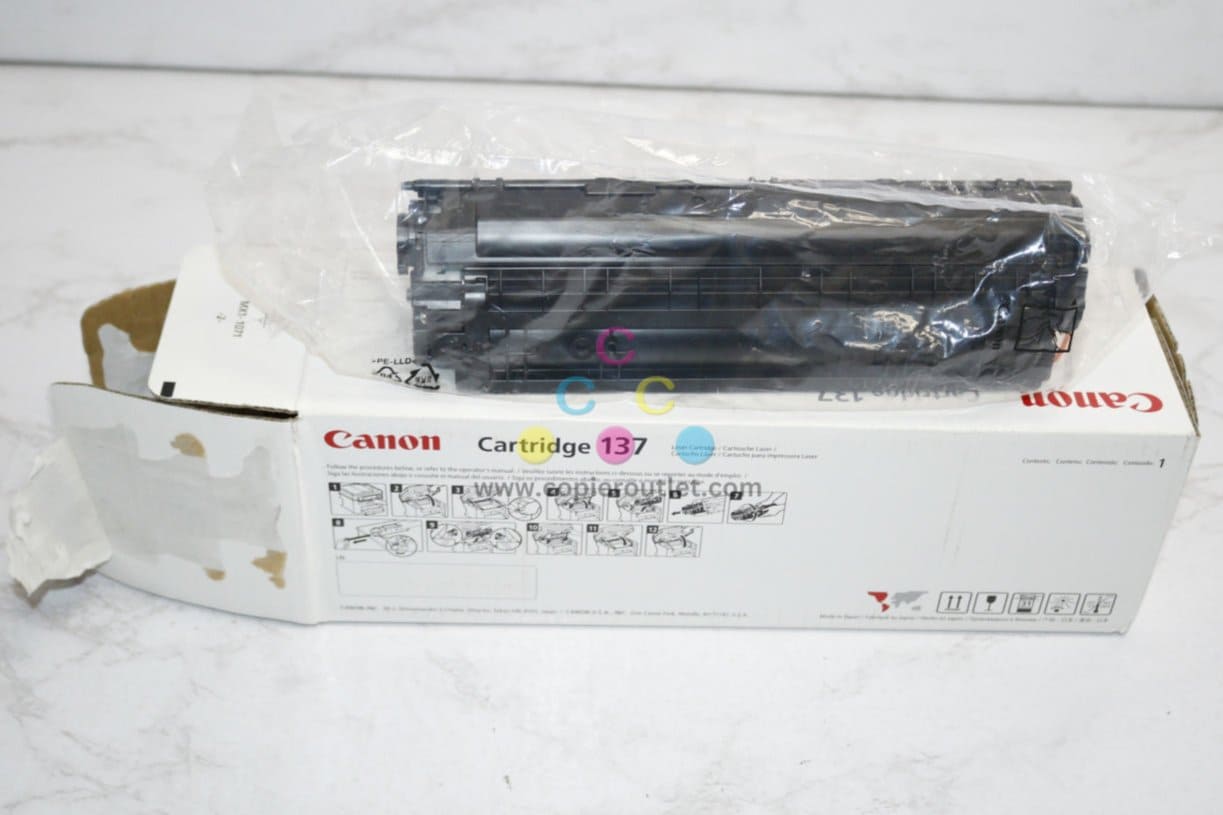 Open OEM Canon imageCLASS MF210,220,230,240 Black Toner 137, 9345B001AA