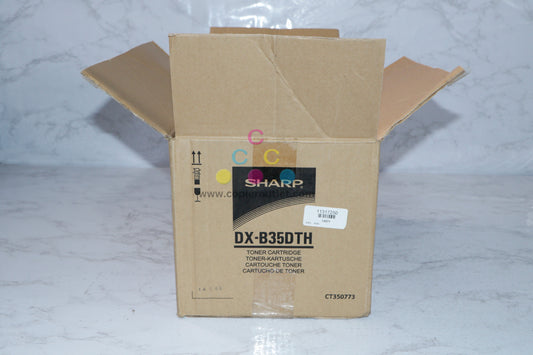 2 Open Box OEM Sharp DX-B350P Black Toner Cartridge DX-B35DTH Same Day Ship