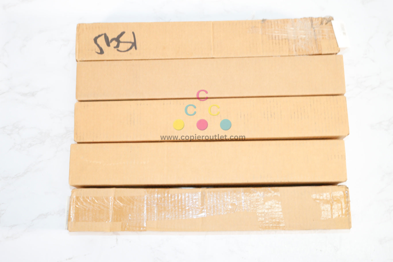 5 OEM Konica BH C250i,C300i,C360i TN328 CCCMK Toners AAV8430,330,130 (Plain Box)