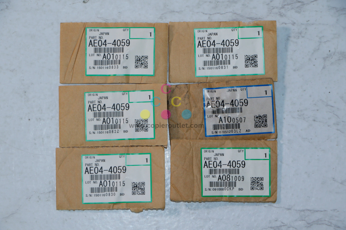 6 OEM Ricoh 1515,161,171,201,3515,816,917,920F Upper Fuser Picker Fingers AE04-4059