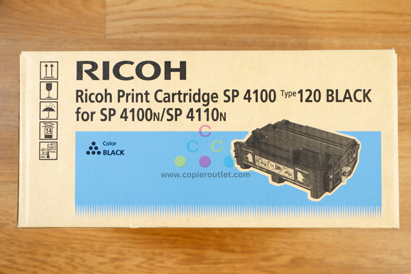 NEW Ricoh SP4100 406997 Type 120 K Hi Yield Toner Cart Aficio SP4100N SP4110N