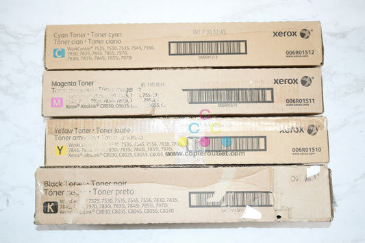 OEM Xerox WC 7525, 7530 AltaLink C8030, C8035  006R01509,10,11,12 CMYK Toner Set