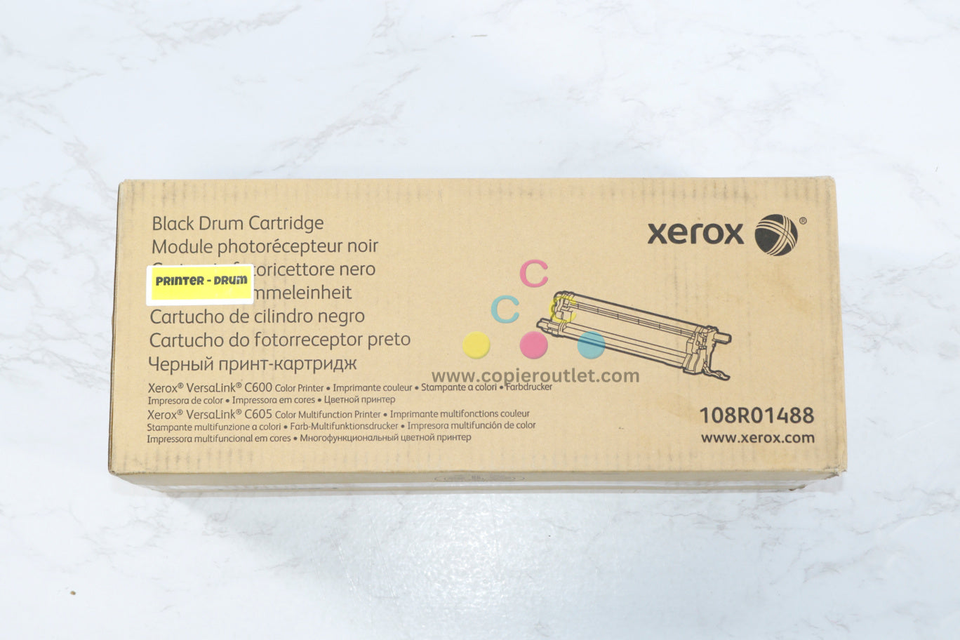 New OEM Xerox VersaLink C600,C605 Black Drum Cartridge 108R01488, CT351128