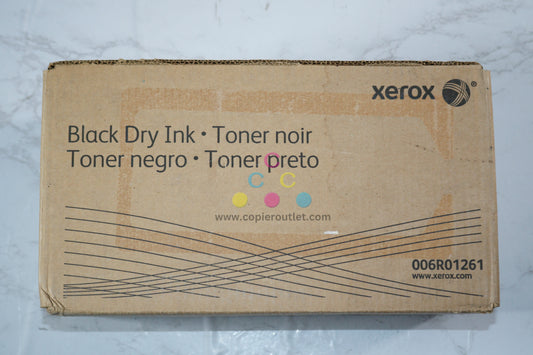 New OEM Xerox Nuvera 100,120,144,200,288 Black Dry Ink Cartridge 006R01261 (6R1261)