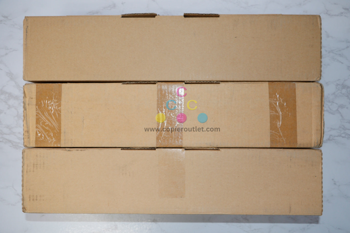 3 Cosmetic OEM Konica Minolta bizhub C200,C203,C253 Waste Toner Boxes A0DT-WY0