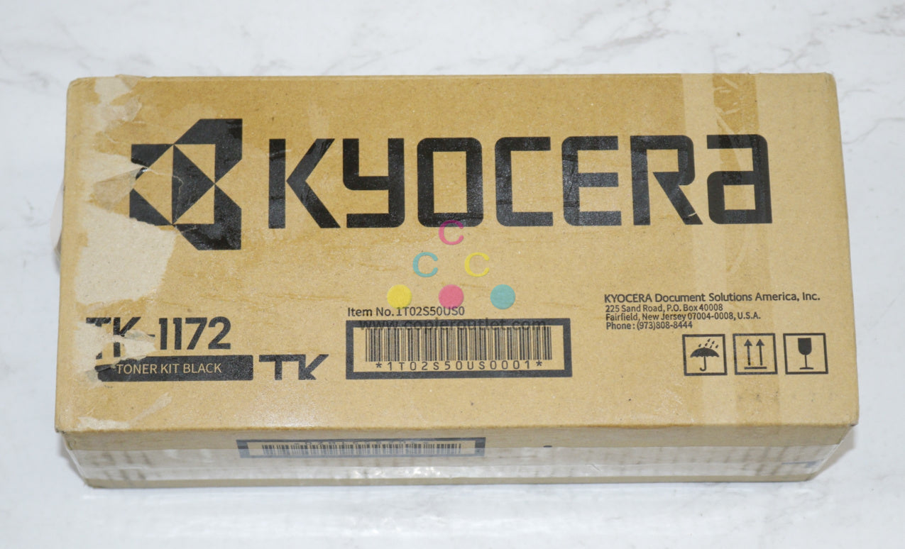 OEM Kyocera ECOSYS M2040dn,M2540dw,M2640idw Black Toner TK-1172, 1T02S50US0