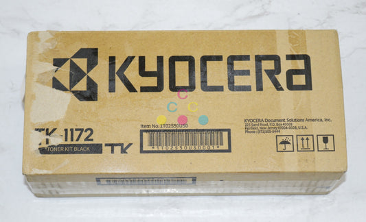 OEM Kyocera ECOSYS M2040dn,M2540dw,M2640idw Black Toner TK-1172, 1T02S50US0