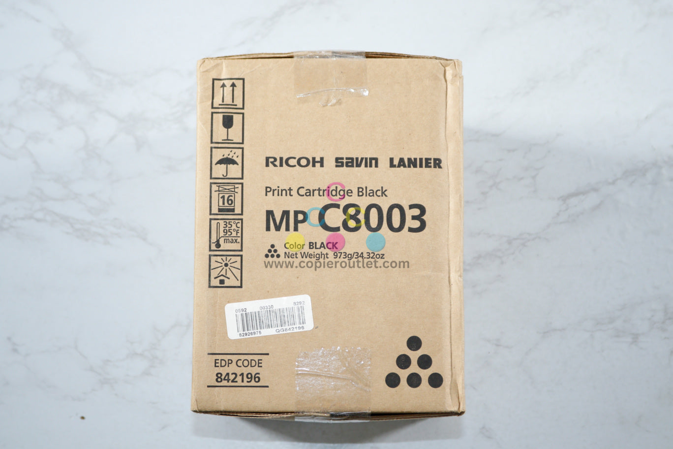 New OEM Ricoh C8003,C6500,C8000,C6503 Black Toner Cartridge 842196