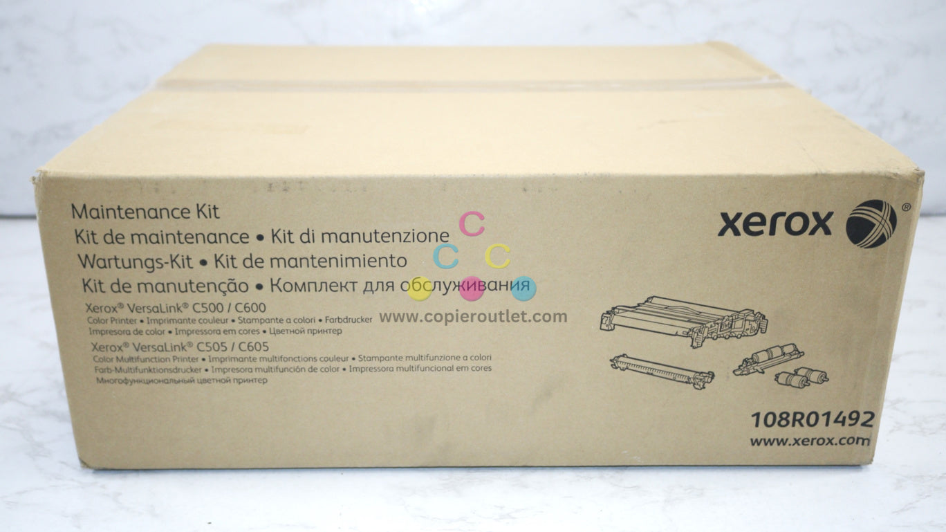 New OEM Xerox VersaLink C500, C600, C505, C605 Maintenance Kit 108R01492