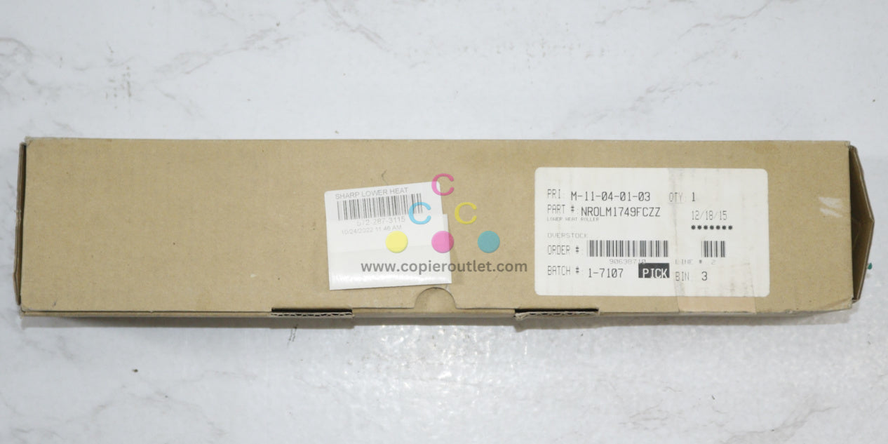 OEM Sharp MX-2600N,3100N,5000N Lower Fuser Heat Roller NROLM1749FCZZ, 5722873115