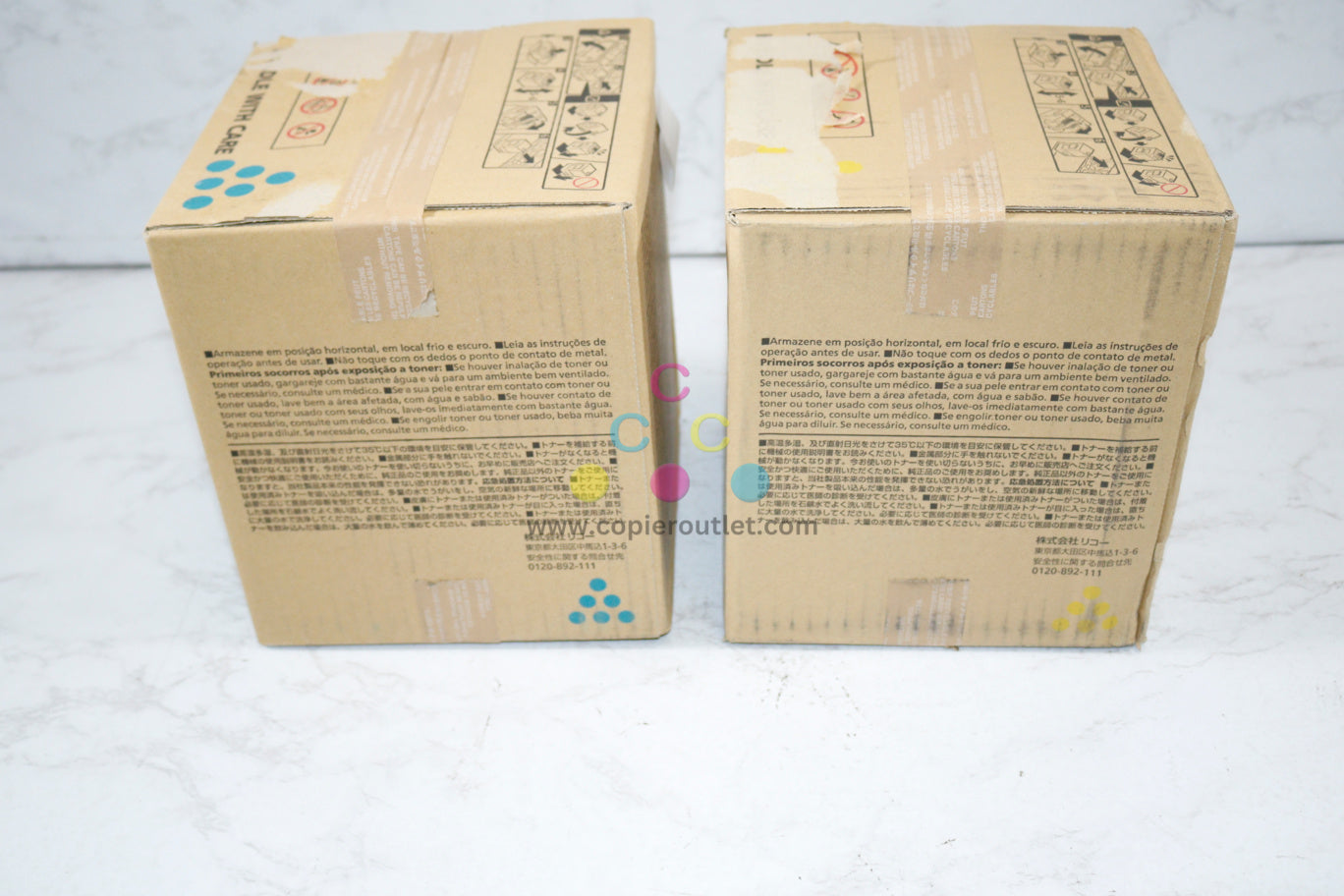 2 OEM Ricoh MP C8003S,IM C6500/MP C6503,C8003 CY 842189,91 Toner Cartridges